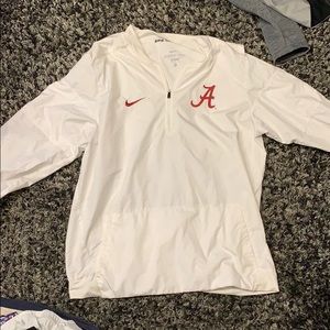 Alabama Nike Quarterzip Windbreaker